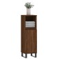 Armadietto Bagno Rovere Marrone 30x30x100 cm Legno Multistrato Armadietto Bagno Rovere Marrone 30x30x100 cm Legno Multistrato
