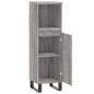 vidaXL Armadietto Bagno Grigio Sonoma 30x30x100cm in Legno Multistrato vidaXL Armadietto Bagno Grigio Sonoma 30x30x100cm in Legno Multistrato
