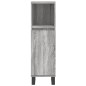 vidaXL Armadietto Bagno Grigio Sonoma 30x30x100cm in Legno Multistrato vidaXL Armadietto Bagno Grigio Sonoma 30x30x100cm in Legno Multistrato