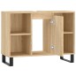 Mobile da Bagno Rovere Sonoma 80x33x60 cm in Legno Multistrato Mobile da Bagno Rovere Sonoma 80x33x60 cm in Legno Multistrato
