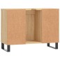Mobile da Bagno Rovere Sonoma 80x33x60 cm in Legno Multistrato Mobile da Bagno Rovere Sonoma 80x33x60 cm in Legno Multistrato