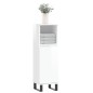 vidaXL Armadietto Bagno Bianco Lucido 30x30x100cm in Legno Multistrato vidaXL Armadietto Bagno Bianco Lucido 30x30x100cm in Legno Multistrato
