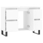 Mobile da Bagno Bianco 80x33x60 cm in Legno Multistrato Mobile da Bagno Bianco 80x33x60 cm in Legno Multistrato