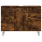 Armadietto Bagno Rovere Fumo 80x33x60 cm in Legno Multistrato Armadietto Bagno Rovere Fumo 80x33x60 cm in Legno Multistrato