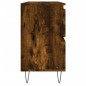 Armadietto Bagno Rovere Fumo 80x33x60 cm in Legno Multistrato Armadietto Bagno Rovere Fumo 80x33x60 cm in Legno Multistrato