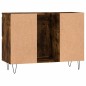 Armadietto Bagno Rovere Fumo 80x33x60 cm in Legno Multistrato Armadietto Bagno Rovere Fumo 80x33x60 cm in Legno Multistrato