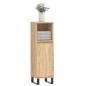 Armadietto da Bagno Rovere Sonoma 30x30x100cm Legno Multistrato Armadietto da Bagno Rovere Sonoma 30x30x100cm Legno Multistrato