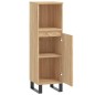 Armadietto da Bagno Rovere Sonoma 30x30x100cm Legno Multistrato Armadietto da Bagno Rovere Sonoma 30x30x100cm Legno Multistrato
