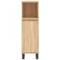 Armadietto da Bagno Rovere Sonoma 30x30x100cm Legno Multistrato Armadietto da Bagno Rovere Sonoma 30x30x100cm Legno Multistrato