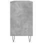 Armadietto da Bagno Grigio Cemento 80x33x60cm Legno Multistrato Armadietto da Bagno Grigio Cemento 80x33x60cm Legno Multistrato