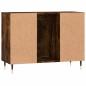 Armadietto Bagno Rovere Fumo 80x33x60 cm in Legno Multistrato Armadietto Bagno Rovere Fumo 80x33x60 cm in Legno Multistrato