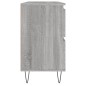 Mobile da Bagno Grigio Sonoma 80x33x60 cm in Legno Multistrato Mobile da Bagno Grigio Sonoma 80x33x60 cm in Legno Multistrato