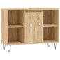 vidaXL Mobile da Bagno Rovere Sonoma 80x33x60 cm in Legno Multistrato