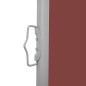 Tenda da Sole Laterale Retrattile 170x600 cm Marrone Tenda da Sole Laterale Retrattile 170x600 cm Marrone