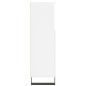 Armadietto da Bagno Bianco 30x30x100 cm in Legno Multistrato Armadietto da Bagno Bianco 30x30x100 cm in Legno Multistrato