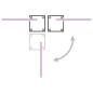 Tenda da Sole Laterale Retrattile 170x600 cm Marrone Tenda da Sole Laterale Retrattile 170x600 cm Marrone