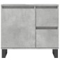 Armadietto da Bagno Grigio Cemento 65x33x60cm Legno Multistrato Armadietto da Bagno Grigio Cemento 65x33x60cm Legno Multistrato