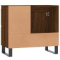vidaXL Armadietto Bagno Rovere Marrone 65x33x60cm in Legno Multistrato vidaXL Armadietto Bagno Rovere Marrone 65x33x60cm in Legno Multistrato