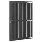Cancello da Giardino in WPC 100x150 cm Grigio Cancello da Giardino in WPC 100x150 cm Grigio