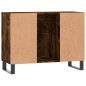 Armadietto Bagno Rovere Fumo 80x33x60 cm in Legno Multistrato Armadietto Bagno Rovere Fumo 80x33x60 cm in Legno Multistrato