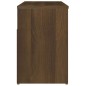 Scarpiera Rovere Marrone 80x30x45 cm in Legno Multistrato Scarpiera Rovere Marrone 80x30x45 cm in Legno Multistrato