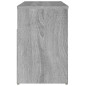 Scarpiera Grigio Sonoma 80x30x45 cm in Legno Multistrato Scarpiera Grigio Sonoma 80x30x45 cm in Legno Multistrato