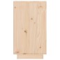 Portabottiglie 23x34x61 cm in Legno Massello di Pino