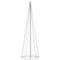 Albero di Natale a Cono con 300 LED Bianco Caldo 100x300 cm