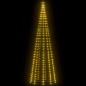Albero di Natale a Cono con 300 LED Bianco Caldo 100x300 cm