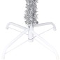 Albero di Natale Artificiale con Supporto Argento 210 cm PET Albero di Natale Artificiale con Supporto Argento 210 cm PET