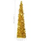 Albero di Natale Artificiale Apribile Oro 150 cm PET Albero di Natale Artificiale Apribile Oro 150 cm PET