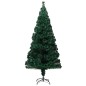Albero di Natale Artificiale Supporto Verde 210 cm Fibra Ottica Albero di Natale Artificiale Supporto Verde 210 cm Fibra Ottica