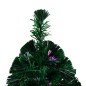 Albero di Natale Artificiale Supporto Verde 210 cm Fibra Ottica Albero di Natale Artificiale Supporto Verde 210 cm Fibra Ottica