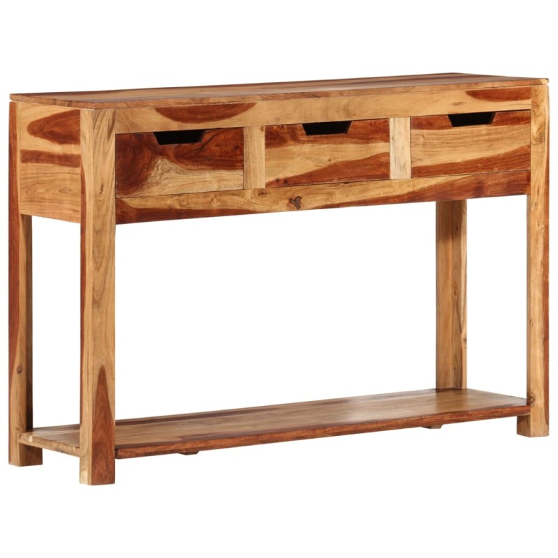 Tavolo Console 110x35x75 cm in Legno Massello di Acacia Tavolo Console 110x35x75 cm in Legno Massello di Acacia