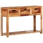 Tavolo Console 110x35x75 cm in Legno Massello di Acacia Tavolo Console 110x35x75 cm in Legno Massello di Acacia