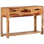 Tavolo Console 110x35x75 cm in Legno Massello di Acacia Tavolo Console 110x35x75 cm in Legno Massello di Acacia