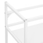Struttura per Lavabo da Bagno Bianca 59x38x83 cm in Ferro