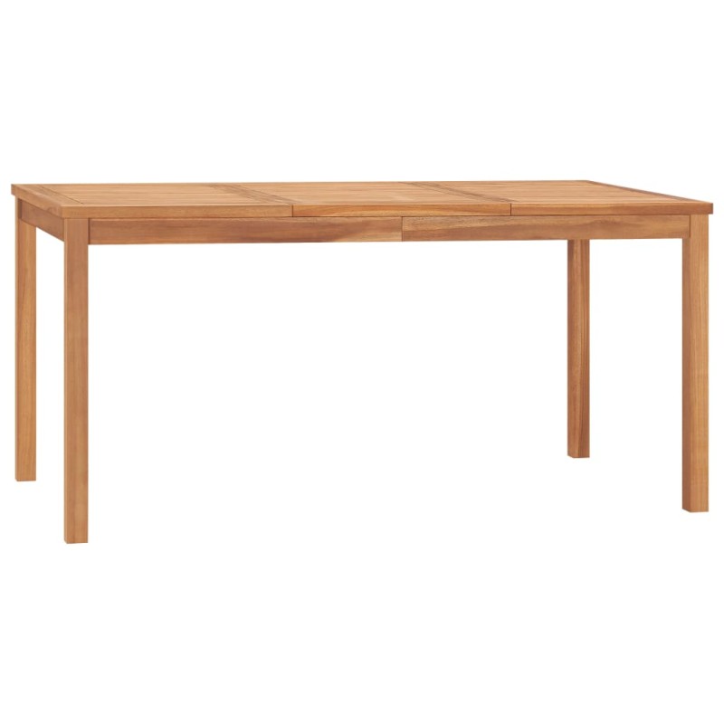 Tavolo da Pranzo da Giardino 160x80x77 cm in Massello di Teak Tavolo da Pranzo da Giardino 160x80x77 cm in Massello di Teak