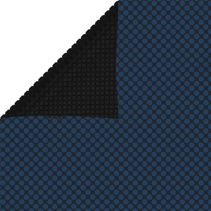 Pellicola Galleggiante Solare PE Piscina 1000x600 cm Nero e Blu Pellicola Galleggiante Solare PE Piscina 1000x600 cm Nero e Blu