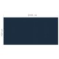 Pellicola Galleggiante Solare PE Piscina 1000x500 cm Nero e Blu Pellicola Galleggiante Solare PE Piscina 1000x500 cm Nero e Blu