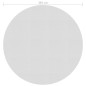 Pellicola Galleggiante Solare PE Piscina 381 cm Grigia Pellicola Galleggiante Solare PE Piscina 381 cm Grigia