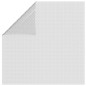 Pellicola Galleggiante Solare PE Piscina 549x274 cm Grigia Pellicola Galleggiante Solare PE Piscina 549x274 cm Grigia