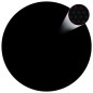 Pellicola Galleggiante Solare PE per Piscina 381 cm Nero e Blu Pellicola Galleggiante Solare PE per Piscina 381 cm Nero e Blu