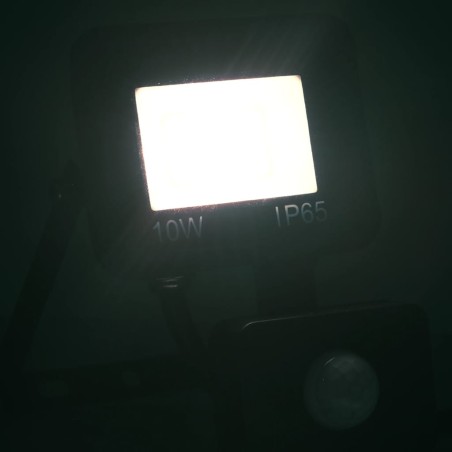 Faretto a LED con Sensore 10 W Bianco Freddo