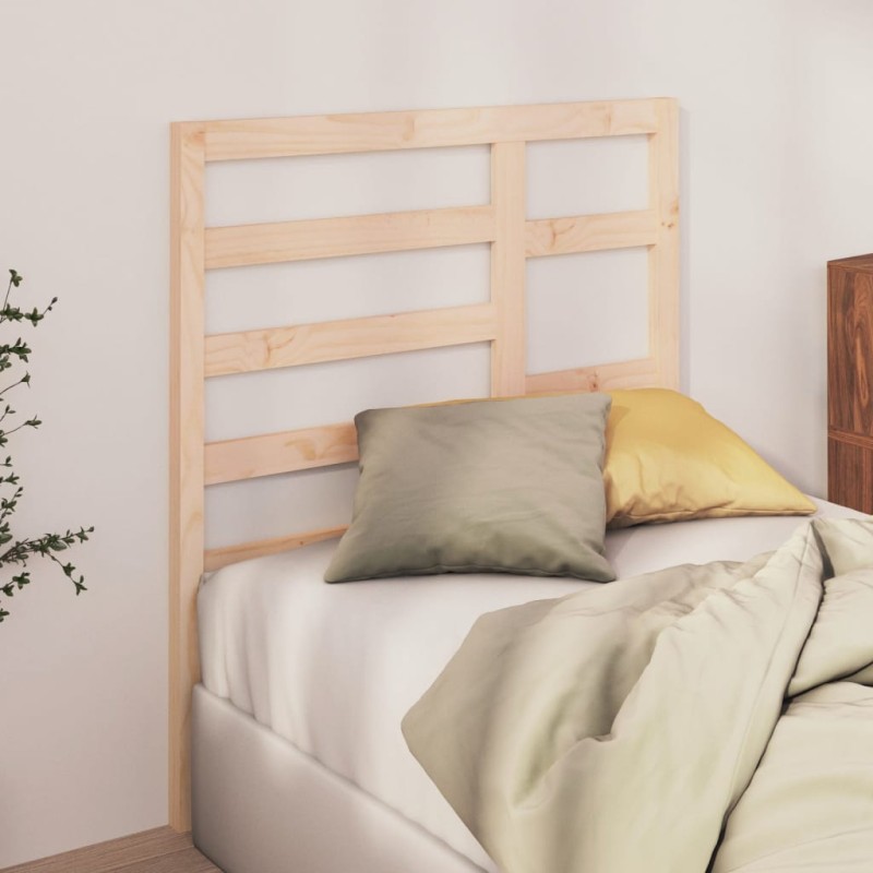 vidaXL Testiera per Letto 81x4x104 cm in Legno Massello di Pino vidaXL Testiera per Letto 81x4x104 cm in Legno Massello di Pino