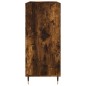 vidaXL Mobile Porta Dischi Rovere Fumo 84,5x38x89 cm Legno Multistrato vidaXL Mobile Porta Dischi Rovere Fumo 84,5x38x89 cm Legno Multistrato
