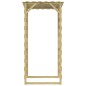 vidaXL Pergole con Tetto 2 pz 100x90x200 cm Legno di Pino Impregnato vidaXL Pergole con Tetto 2 pz 100x90x200 cm Legno di Pino Impregnato