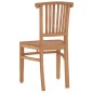 vidaXL Set da Pranzo da Giardino 7 pz in Legno Massello di Teak vidaXL Set da Pranzo da Giardino 7 pz in Legno Massello di Teak