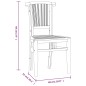 vidaXL Set da Pranzo da Giardino 7 pz in Legno Massello di Teak vidaXL Set da Pranzo da Giardino 7 pz in Legno Massello di Teak