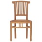 Set da Pranzo per Giardino 9 pz in Legno Massello di Teak Set da Pranzo per Giardino 9 pz in Legno Massello di Teak